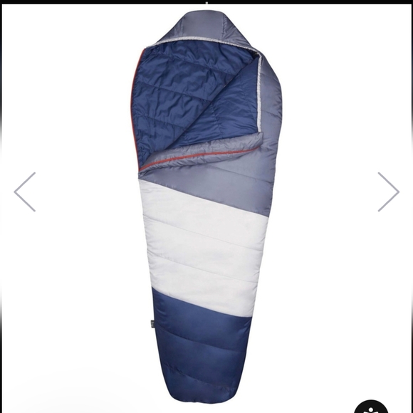 NWT The Sky Pond Mummy Sleeping Bag with Slumberloft by Slumberjack Blue - Picture 10 of 10